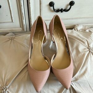 Jessica Simpson pointed toe heels